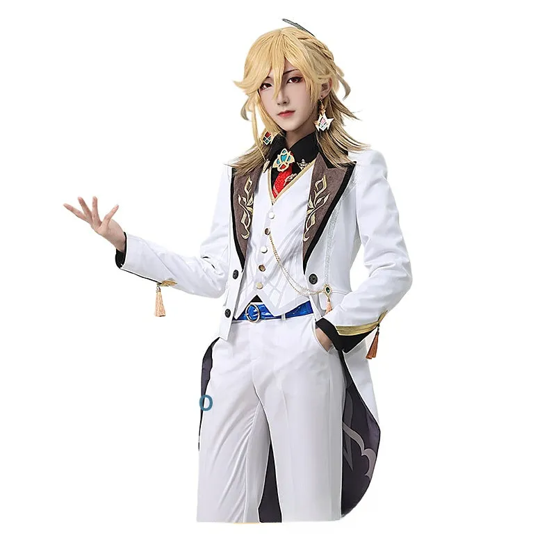 Genshin Impact Kaveh White Cosplay Suit for Pre-Sale ON1018