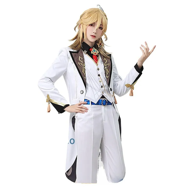 Genshin Impact Kaveh White Cosplay Suit for Pre-Sale ON1018