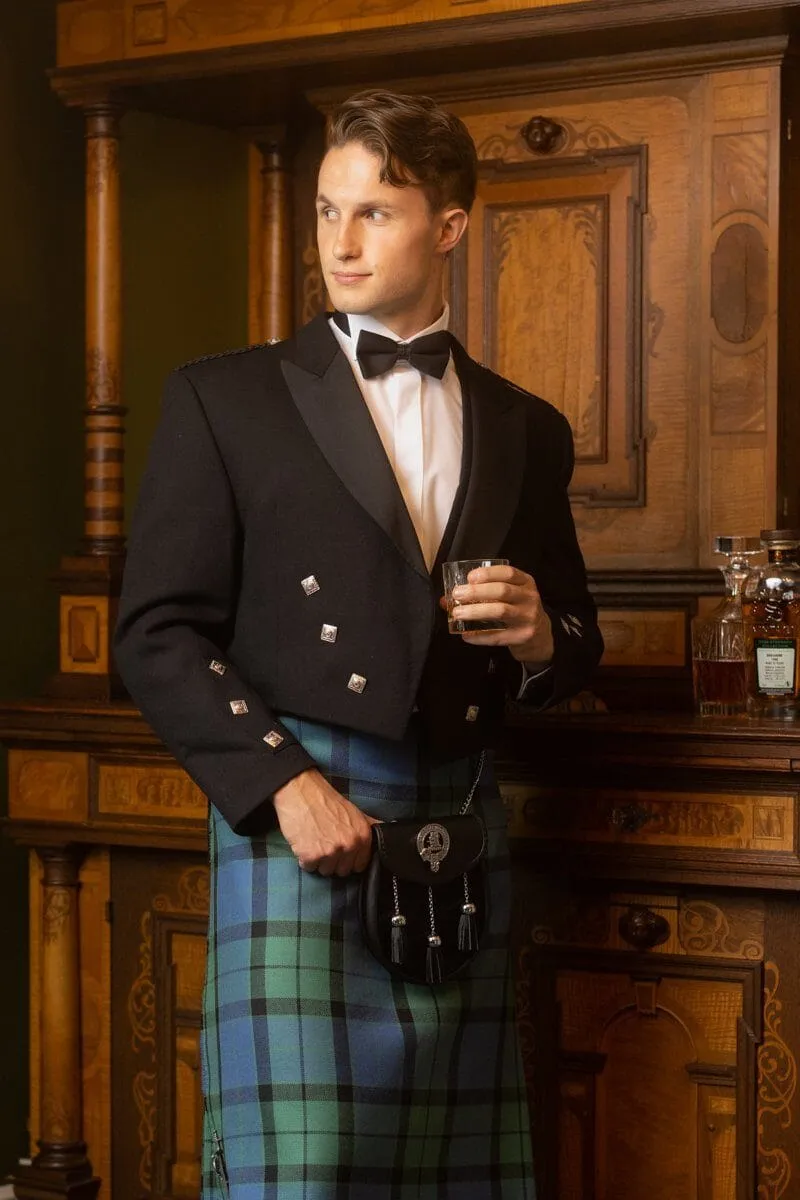 Gent's Deluxe Kilt for Waist Size 35.5 - 39 (MacKay Ancient)