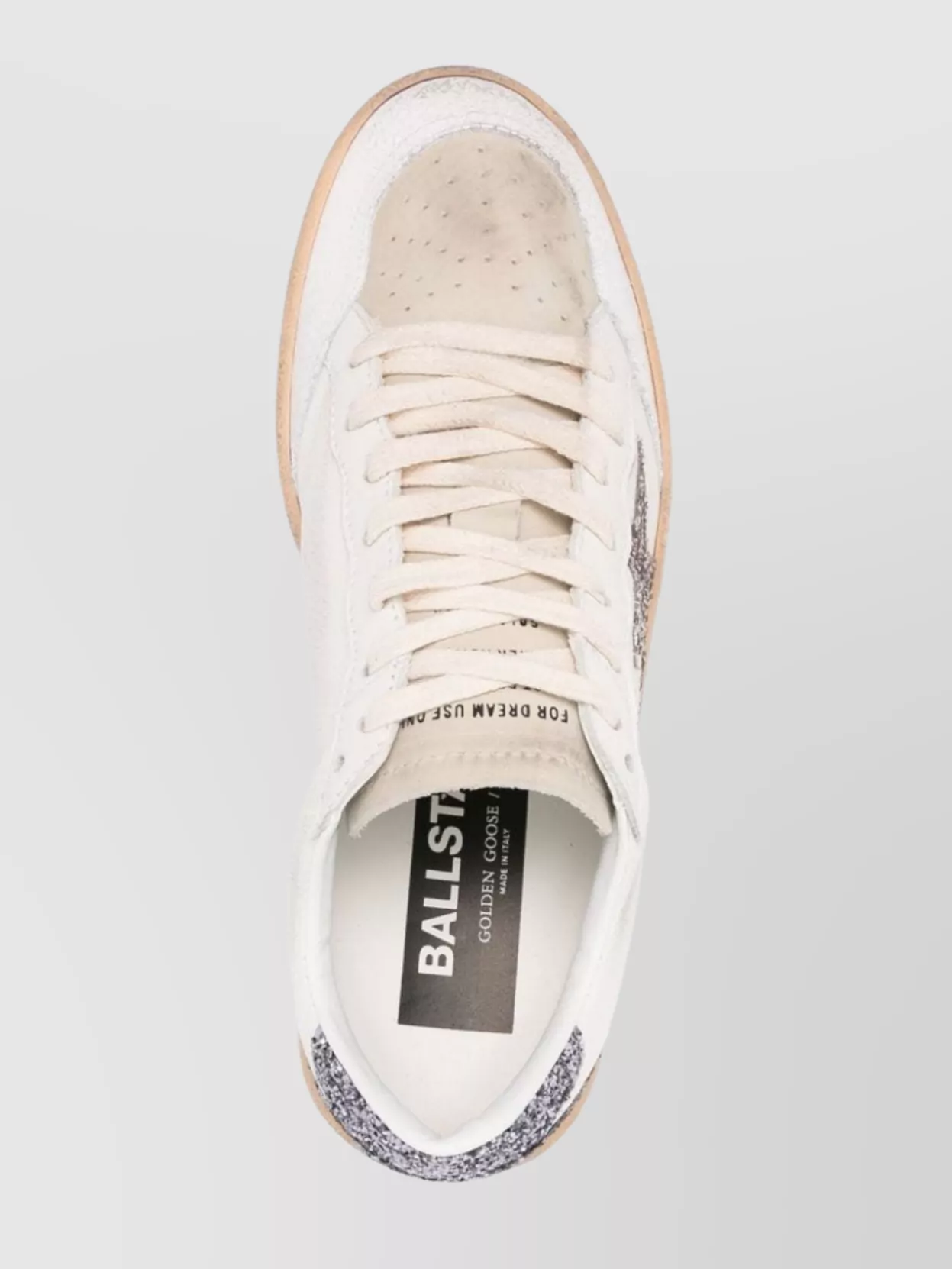 Golden Goose   Sneakers leather glitter detailing