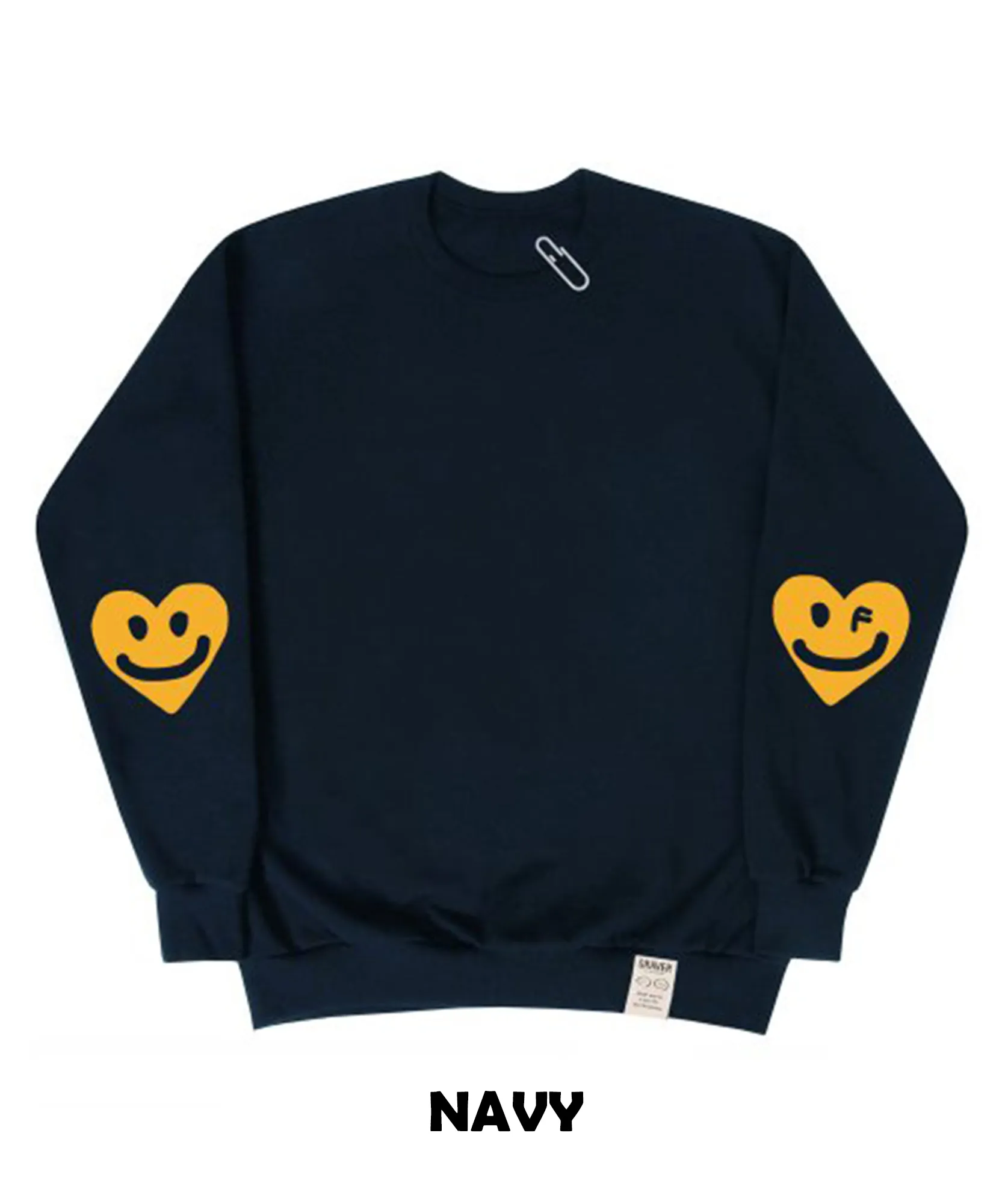 GRAVER | ELBOW DRAWING HEART SMILE SWEATSHIRT