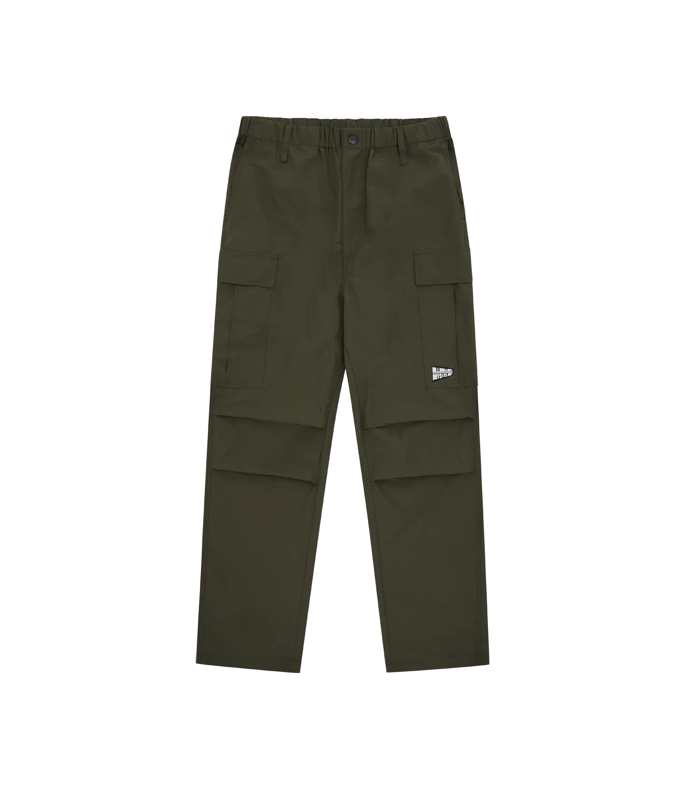 Green cargo pants.