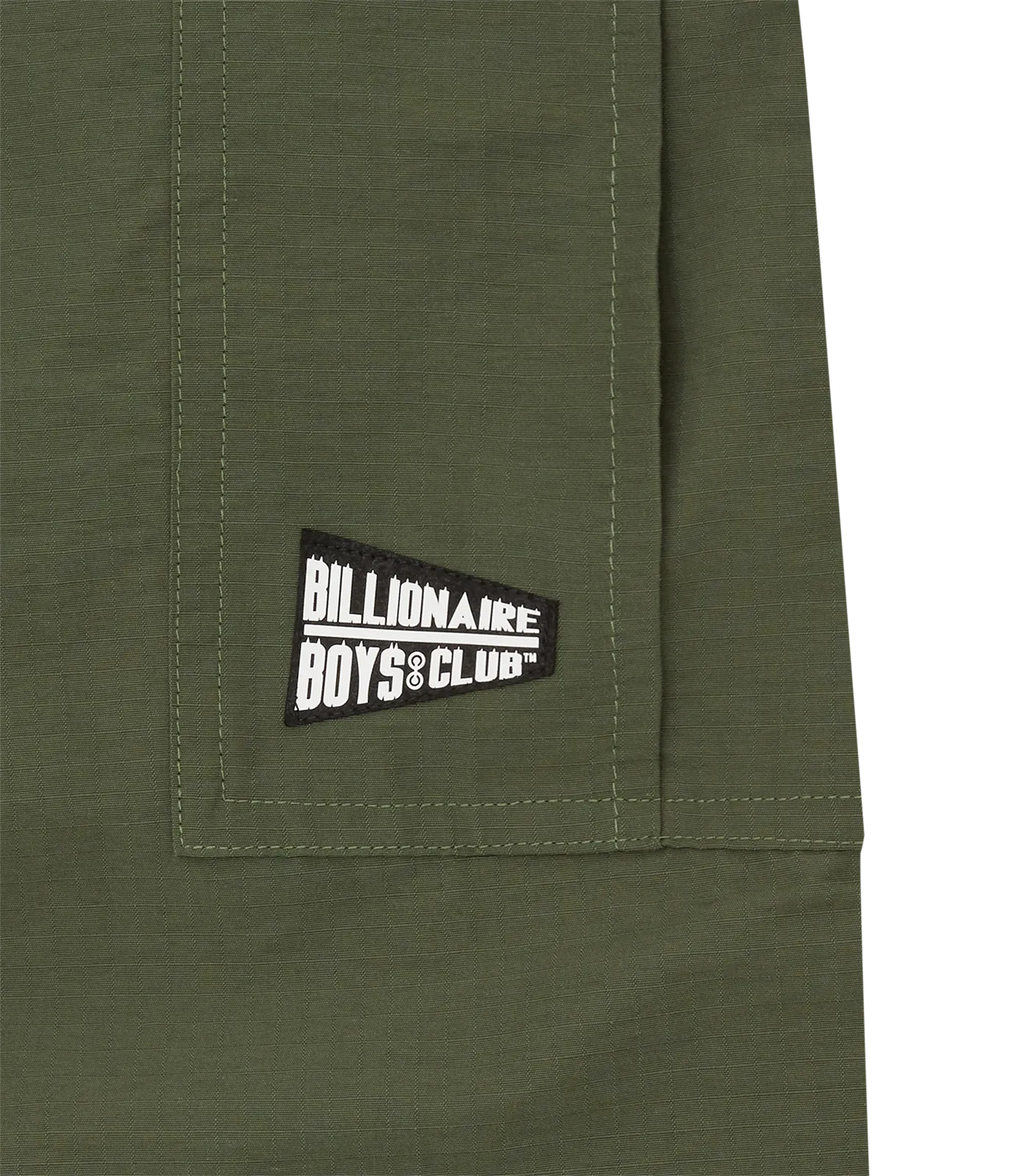 Green cargo pants.