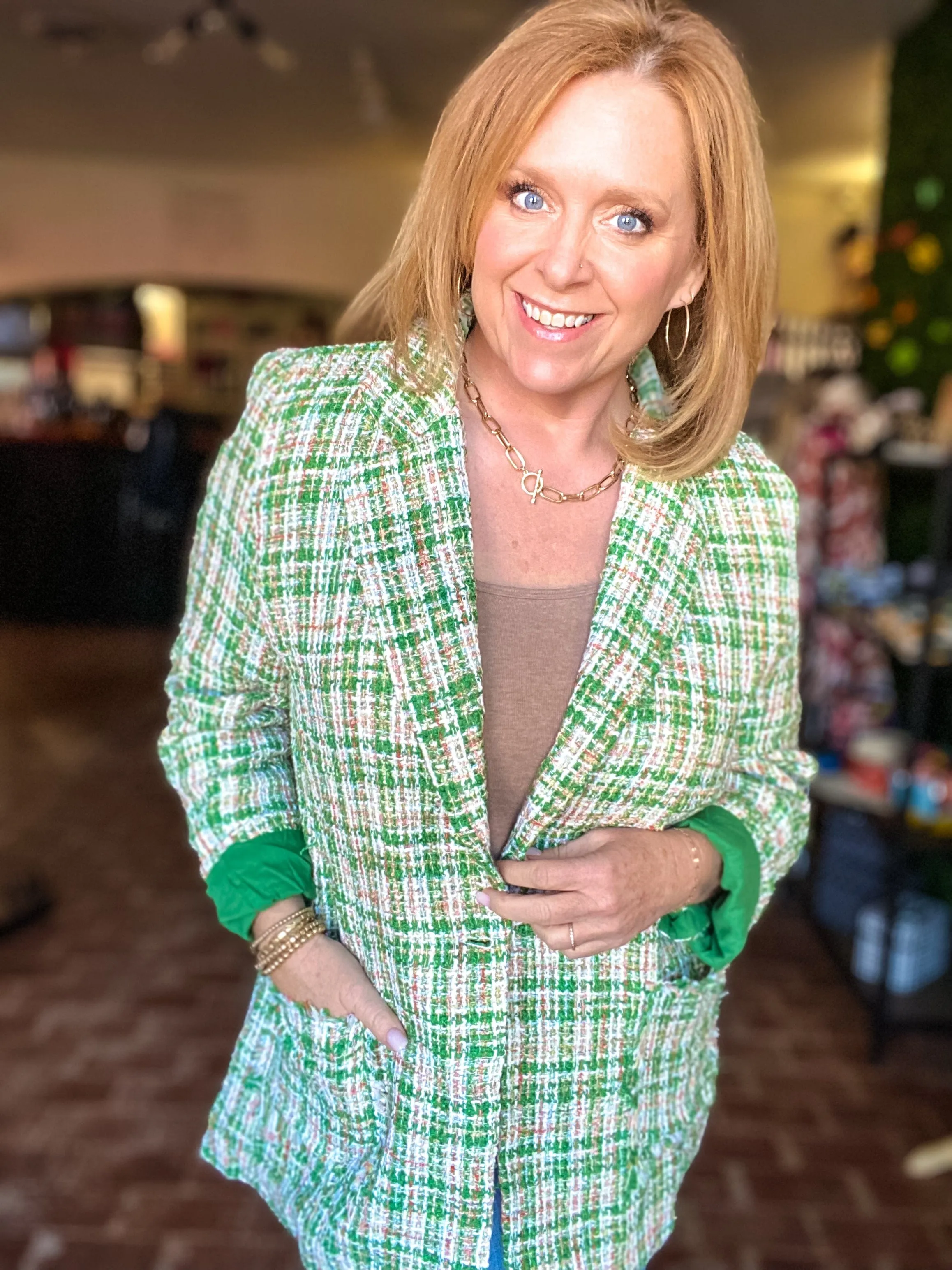 Green Vintage Blazer