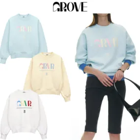 GROVE Street Style Long Sleeves Hoodies & Sweatshirts - Unisex