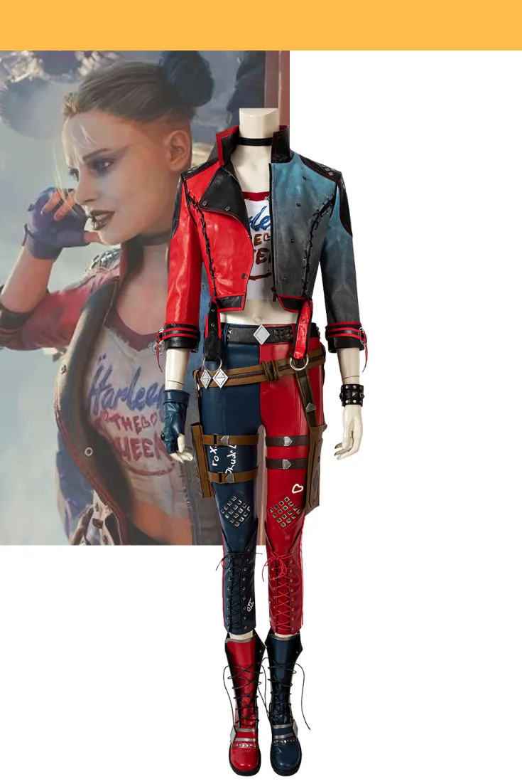 Harley Quinn Justice League Cosplay Costume - Kill the Justice League