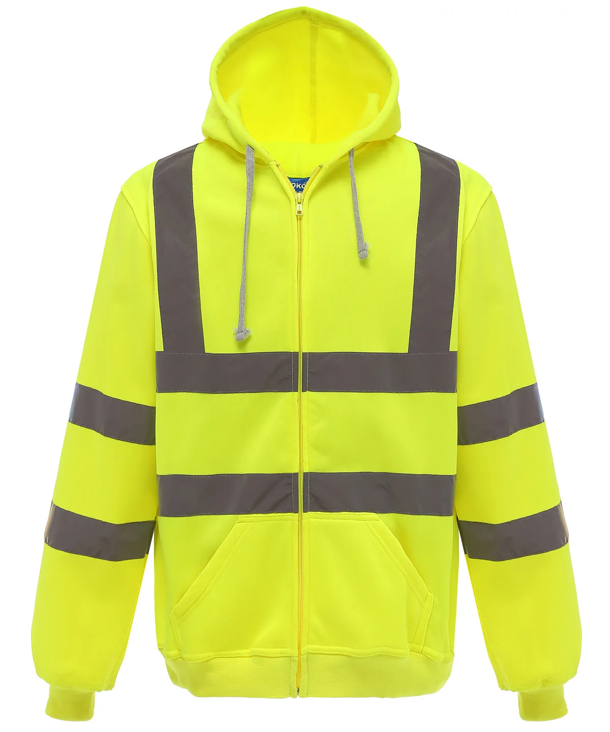 Hi-vis Zip Up Hoodie (YK012) by Yoko