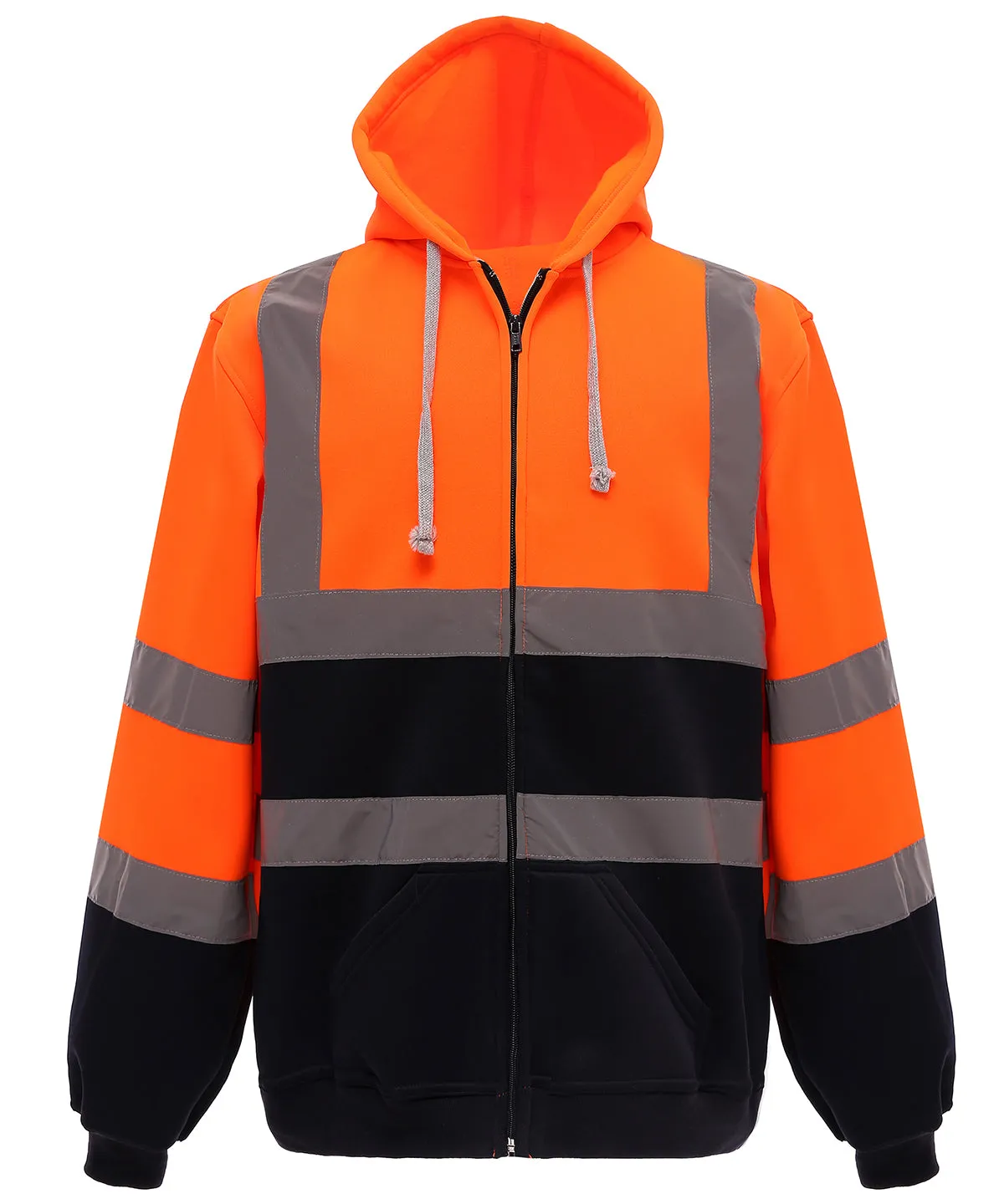 Hi-vis Zip Up Hoodie (YK012) by Yoko