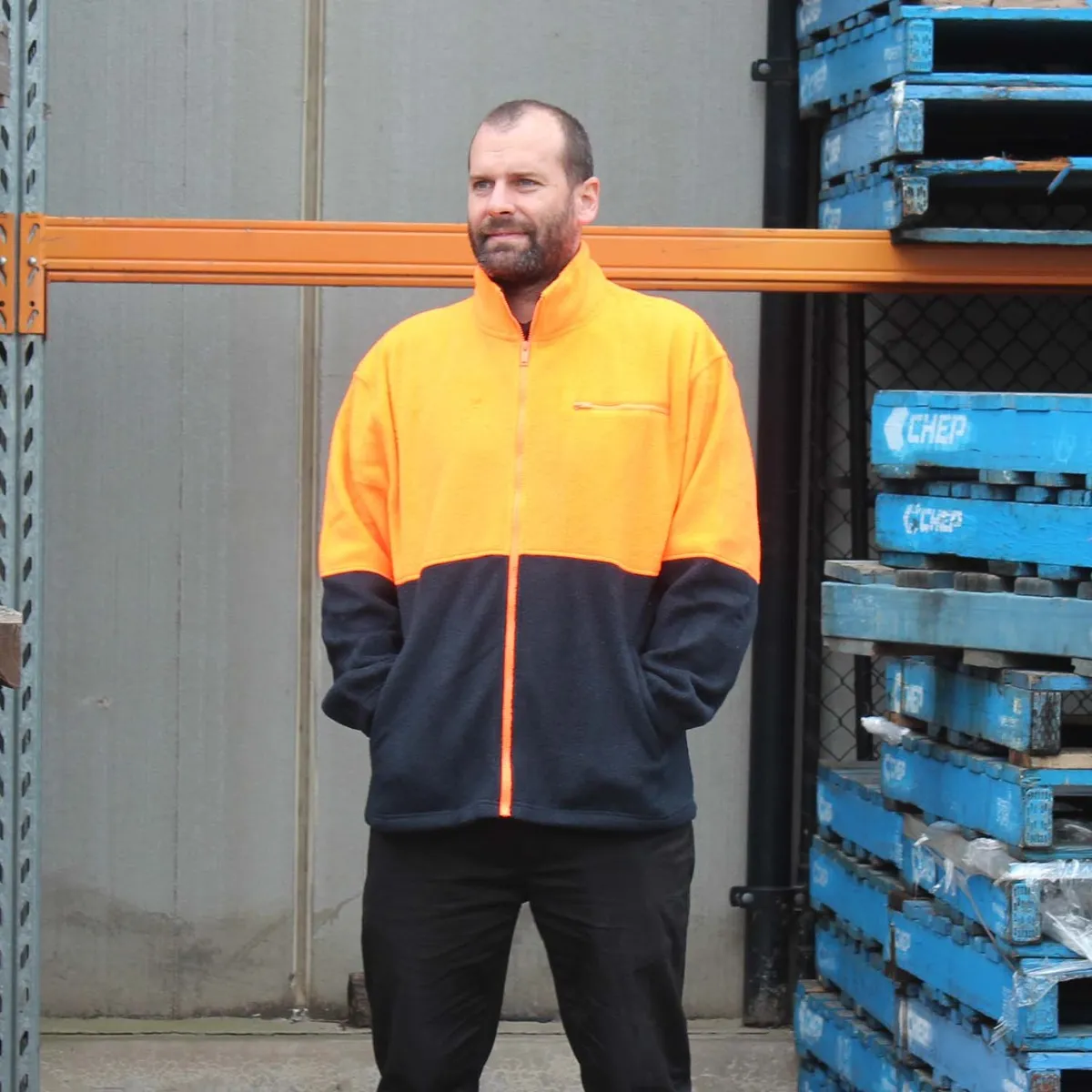 HI-VIZ FLEECE JACKET 