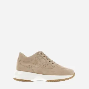 Hogan Beige Sneakers Interactive