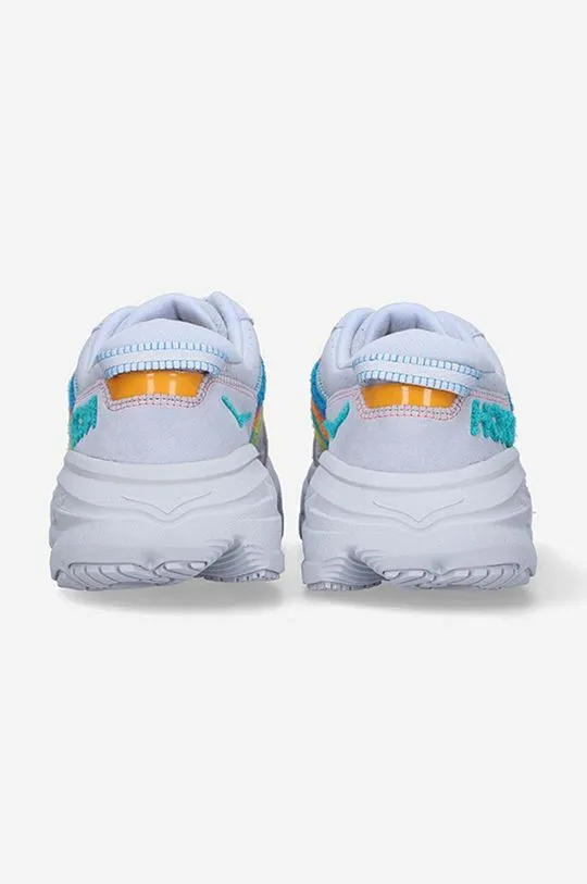 Hoka shoes Bondi L Embroidery white color