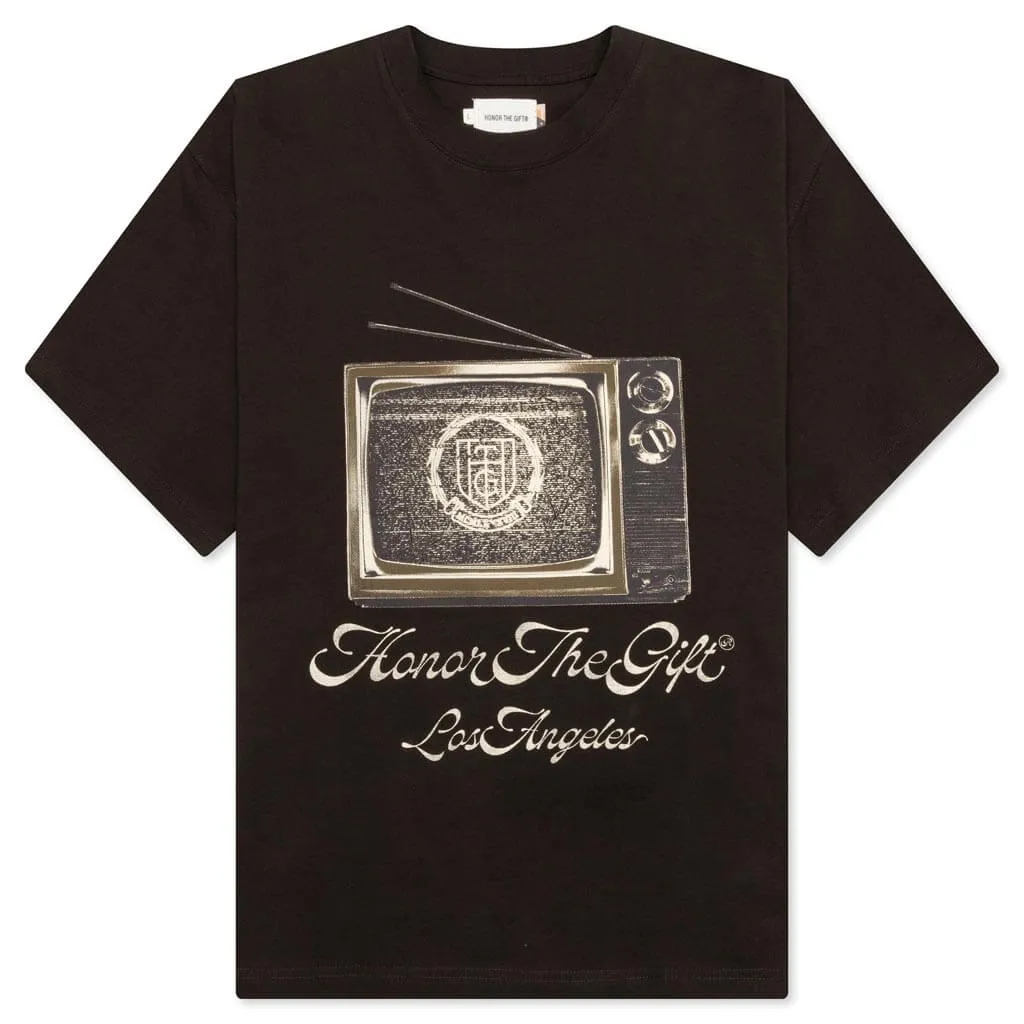 Holiday Black T-Shirt - HTG TV S/S Tee