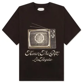 Holiday Black T-Shirt - HTG TV S/S Tee