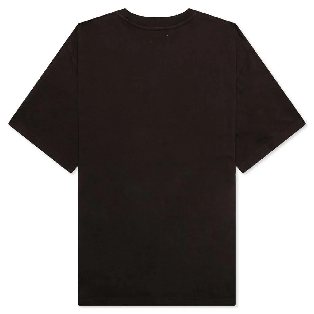 Holiday Script Short Sleeve Shirt - Black