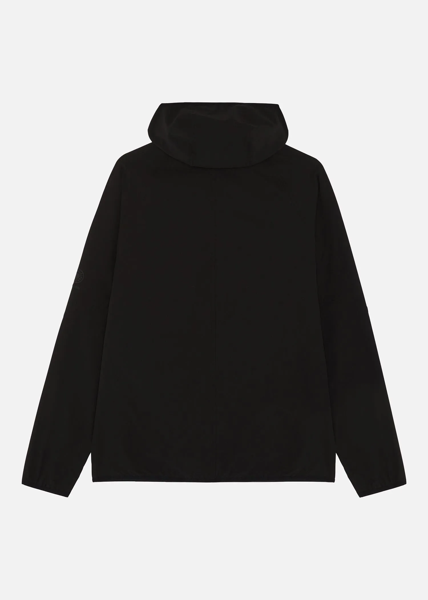 HOODED TECH JACKET BLACK