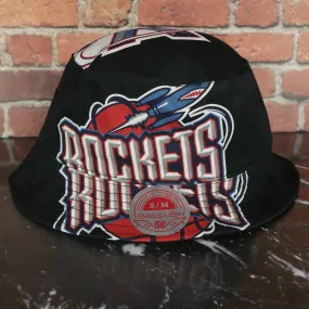 Houston Rockets Vintage Logo Bucket Hat, Black