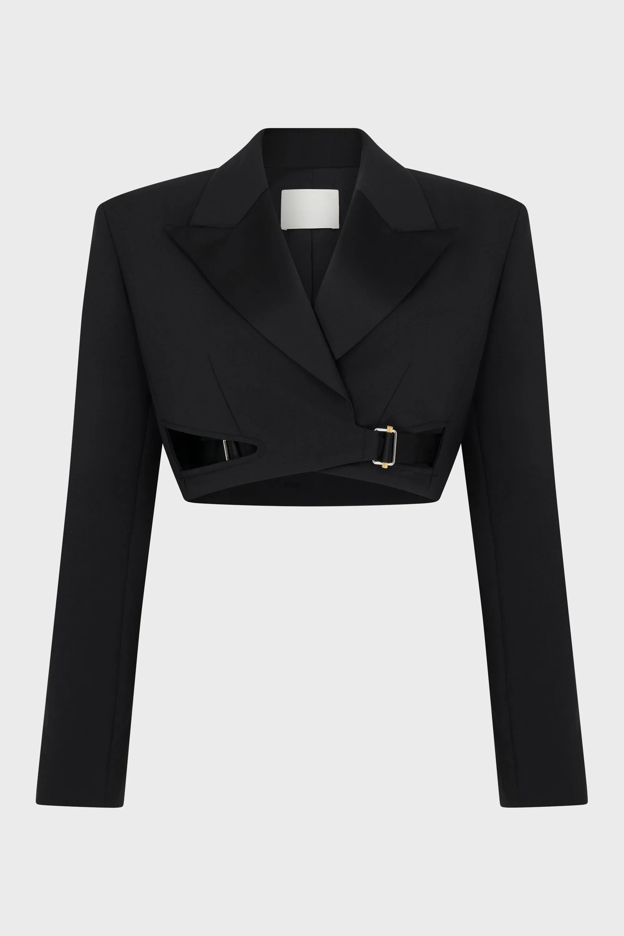 INTERLOCK TUXEDO BLAZER