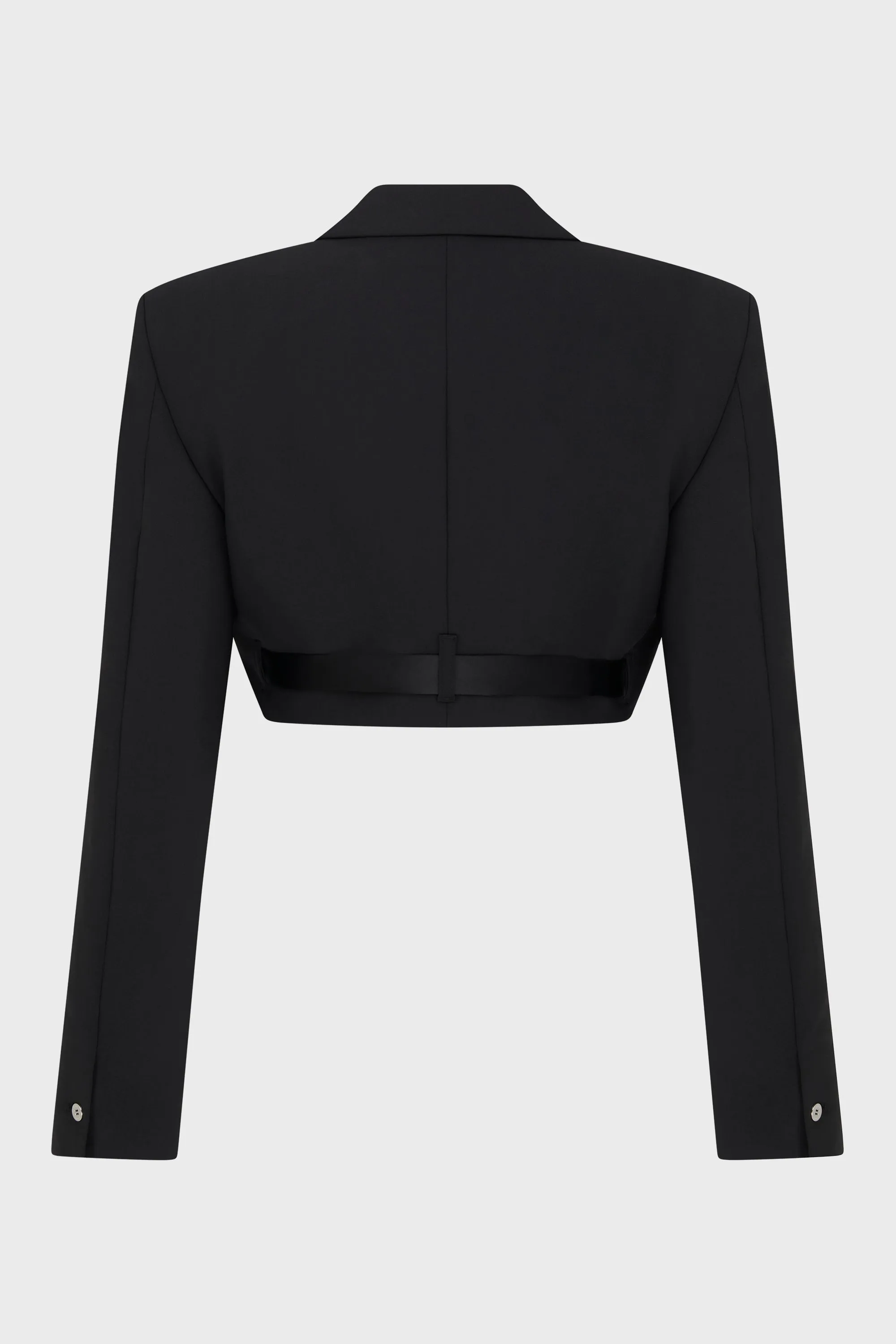 INTERLOCK TUXEDO BLAZER