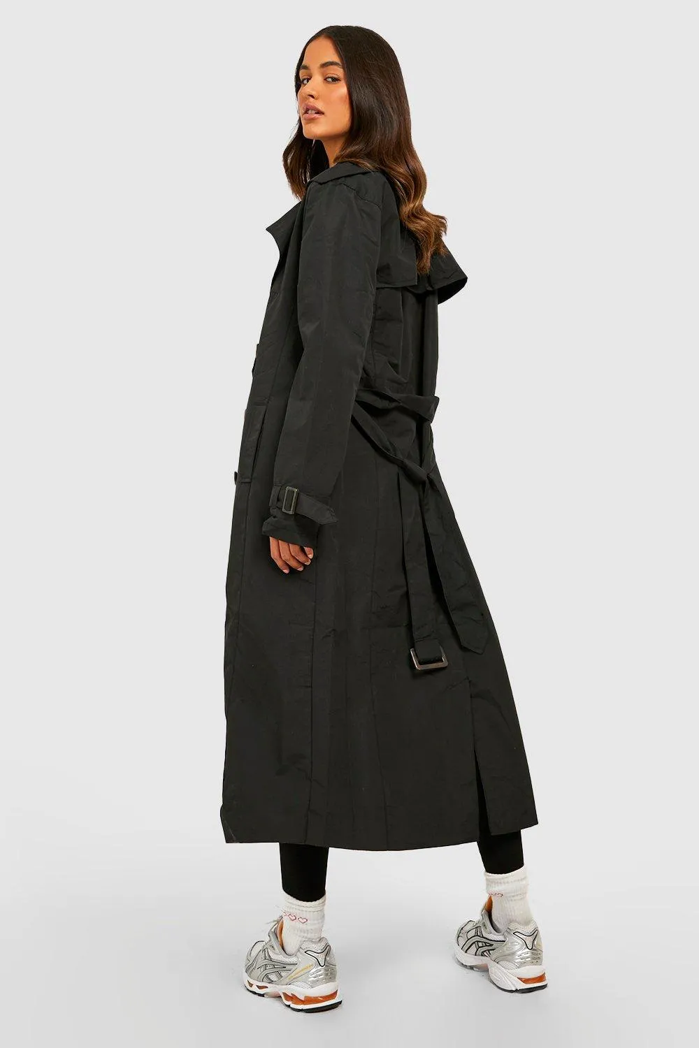 Jackets & Coats | Belted Trench Coat | boohoo