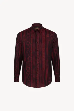 Jacquard Cotton Shirt