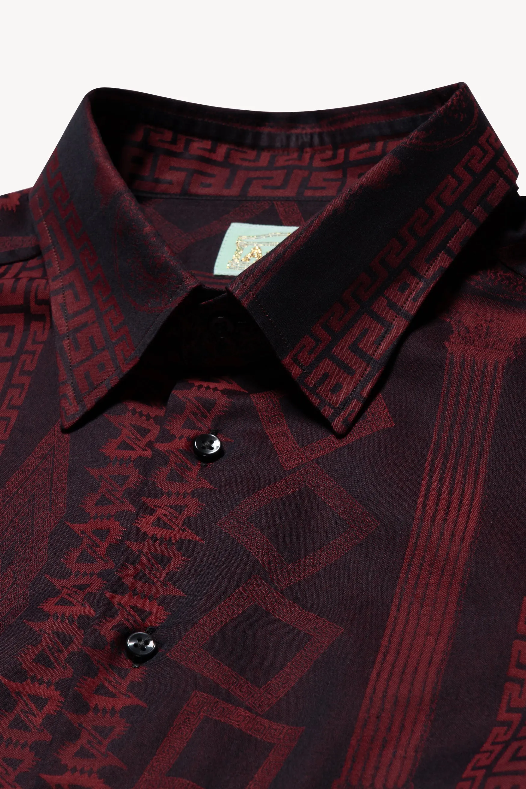 Jacquard Cotton Shirt