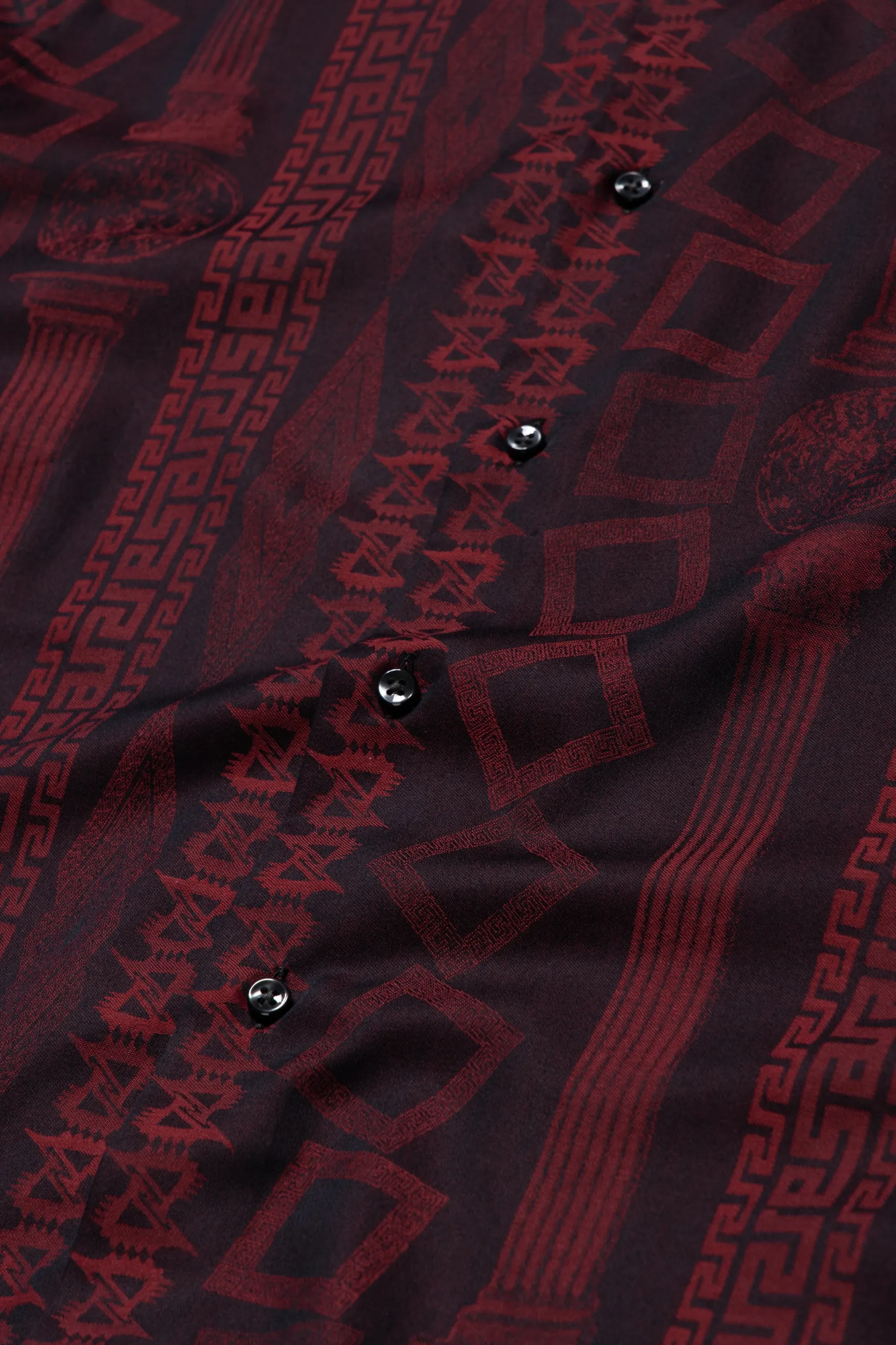 Jacquard Cotton Shirt