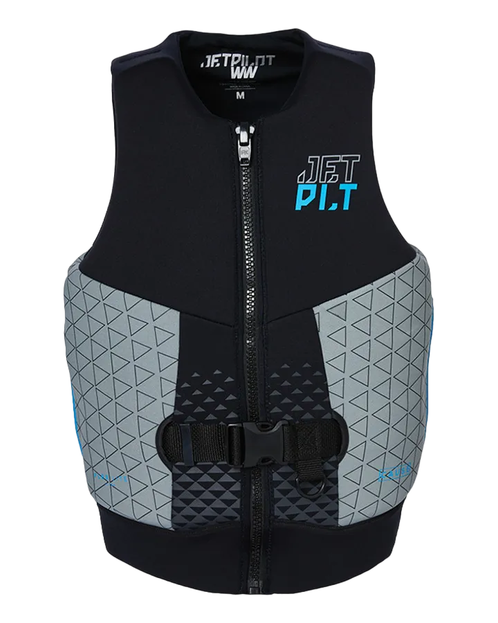 Jetpilot Men's S-Grip F/E Neo Vest - Black/Grey - 2023