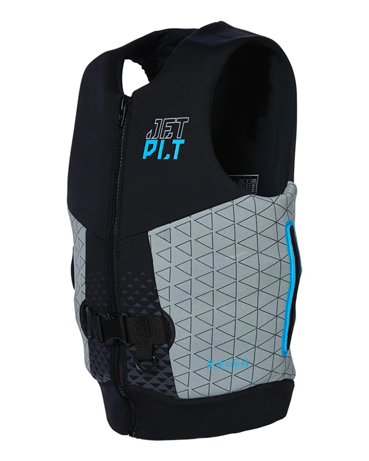 Jetpilot Men's S-Grip F/E Neo Vest - Black/Grey - 2023