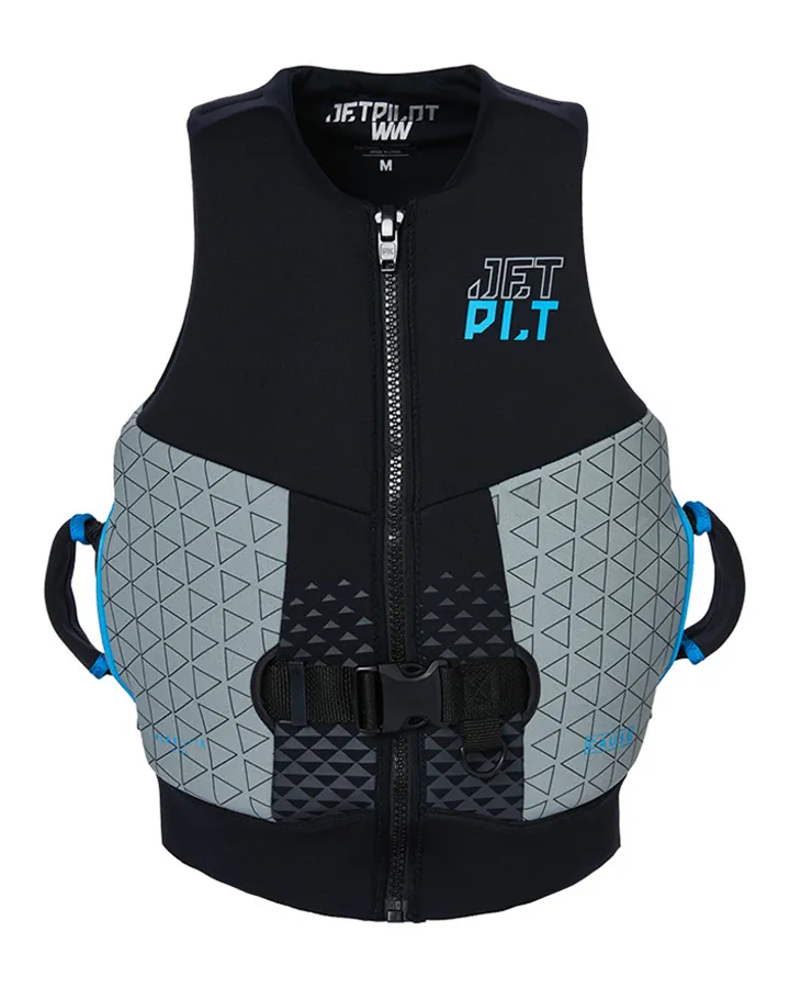 Jetpilot Men's S-Grip F/E Neo Vest - Black/Grey - 2023