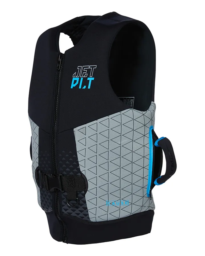 Jetpilot Men's S-Grip F/E Neo Vest - Black/Grey - 2023