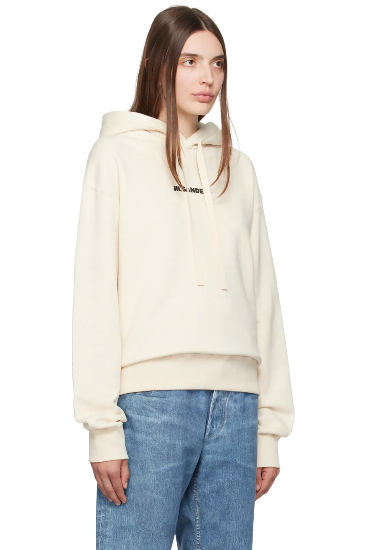 Jil Sander Street Style Long Sleeves Cotton Logo