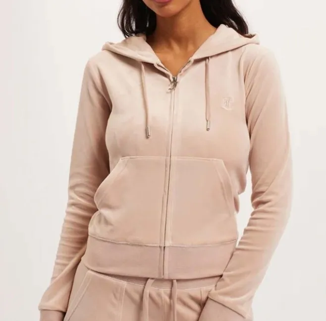 Juicy Couture | Long Sleeve Logo Hoodies & Sweatshirts - Street Style.