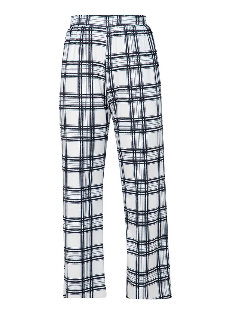 Karah Plaid Trousers