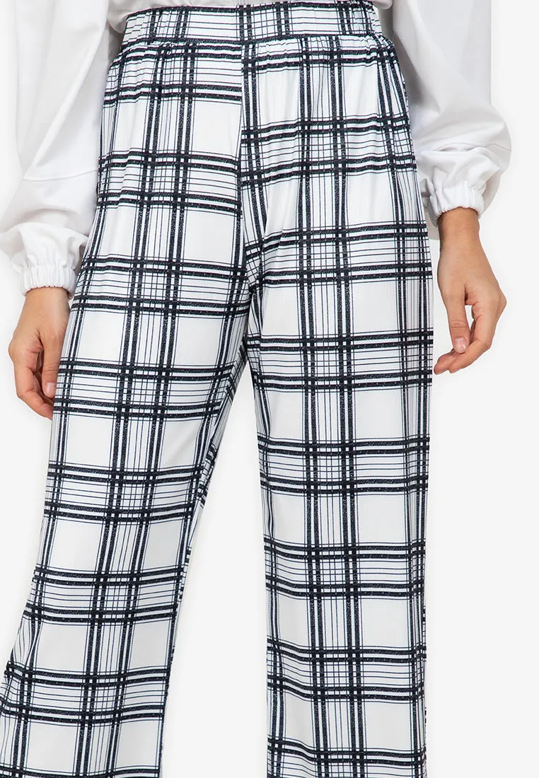 Karah Plaid Trousers