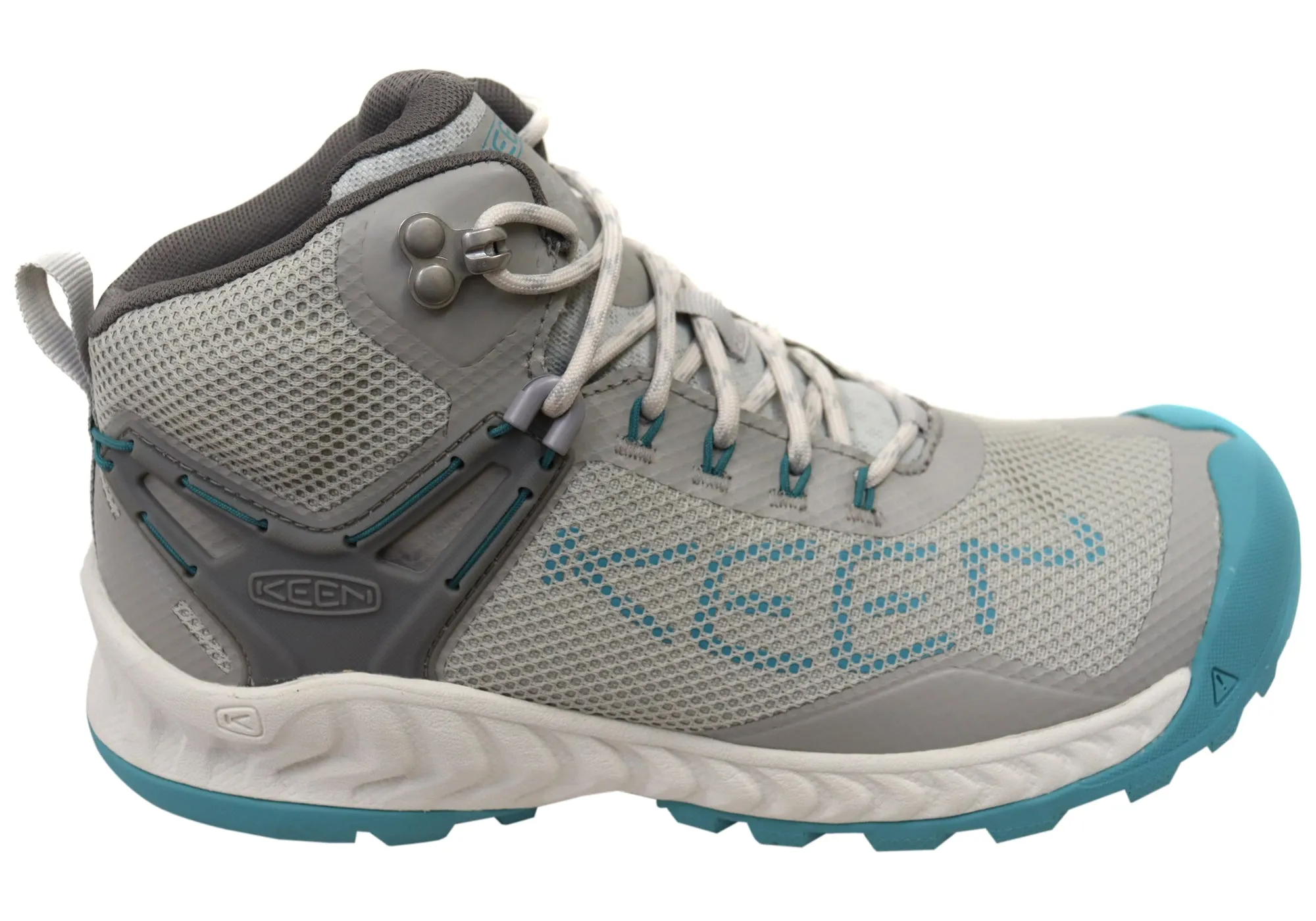 Keen Womens Comfortable Lace Up NXIS EVO Mid Waterproof Boots