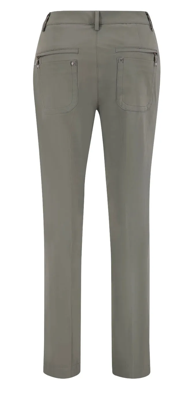 Khaki technical pants