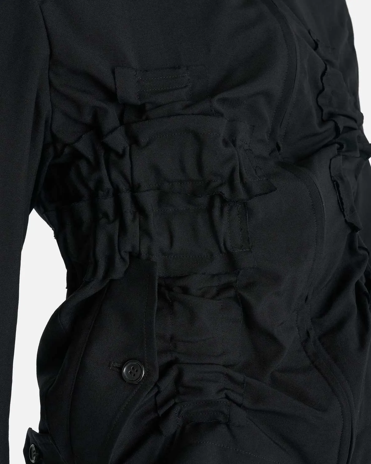 Layered Jacket - Black