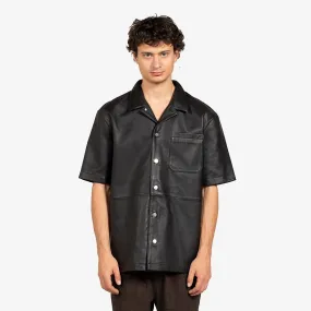 Leather Black Summer Shirt