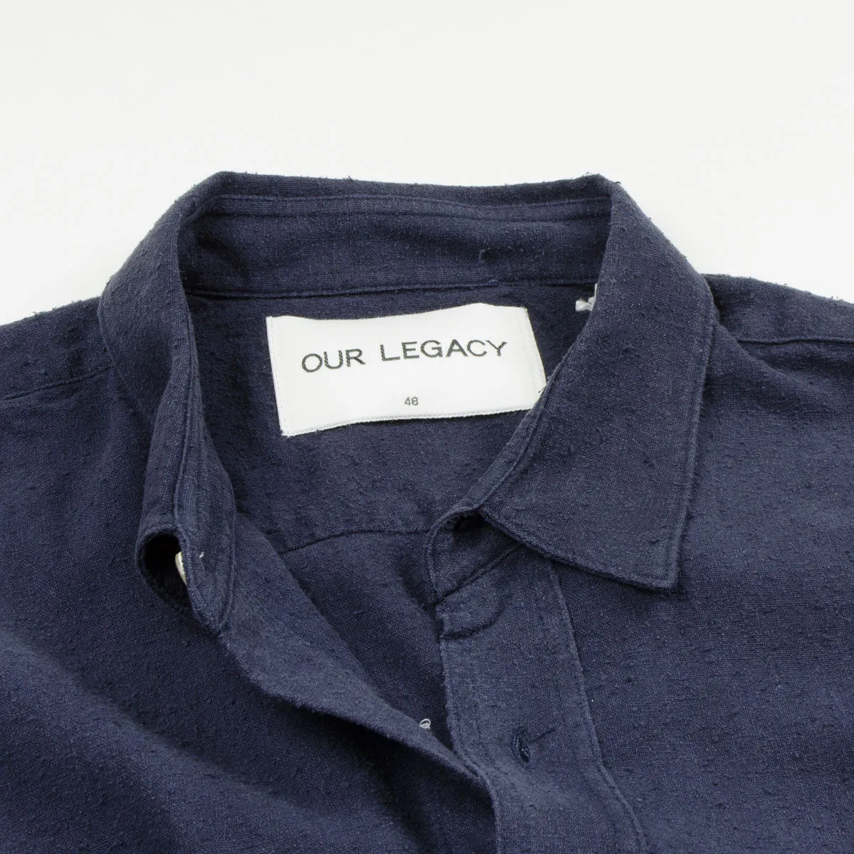 Legacy Classic Shirt Navy Silk