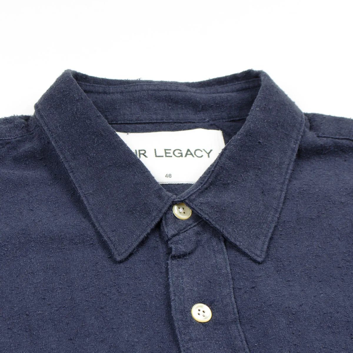 Legacy Classic Shirt Navy Silk