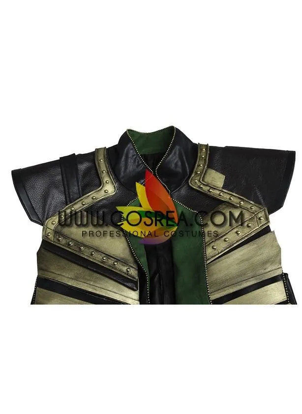 Loki Avengers PU Leather Costume.