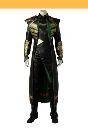 Loki Avengers PU Leather Costume.