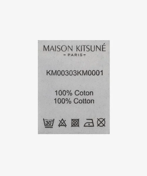 Maison Kitsune Unisex Cotton Logo Hoodies & Sweatshirts - Street Style Collection