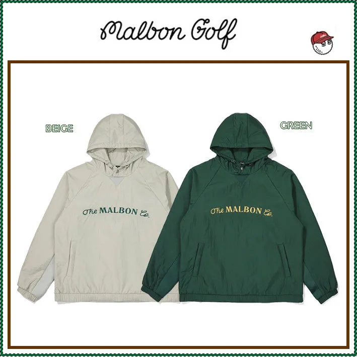 Malbon Golf long sleeve plain logo hoodies
