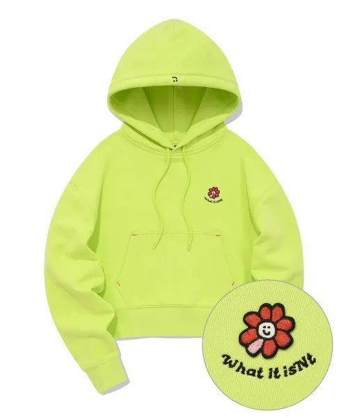 Mark Gonzales | Woman's Flory Wappen Cropped Hood Mark Gonzales is a renowned brand known for its Women's Flory Wappen Cropped H