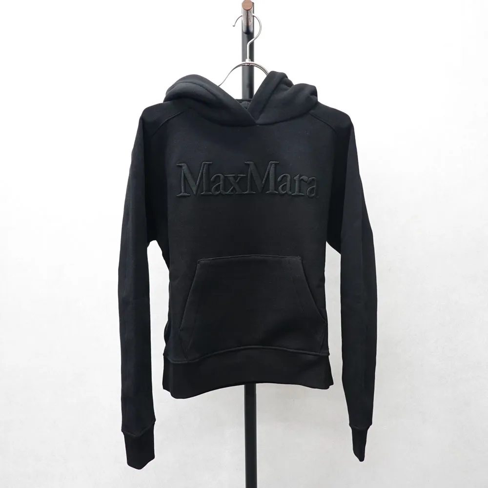 Max Mara Street Style Long Sleeves Plain Cotton Logo