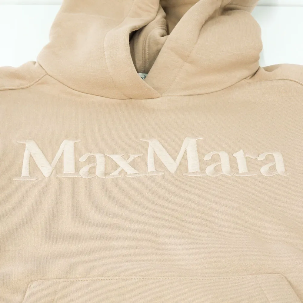 Max Mara Street Style Long Sleeves Plain Cotton Logo