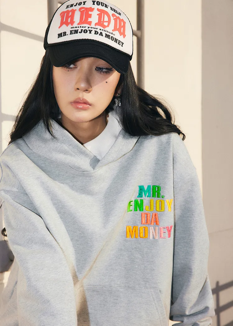 Men's and Women's Oversized Logo Hoodies for Street Style by Mr. Enjoy Da Money