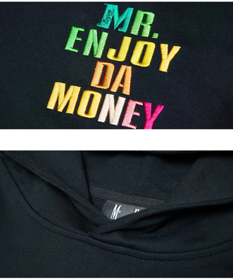 Men's and Women's Oversized Logo Hoodies for Street Style by Mr. Enjoy Da Money