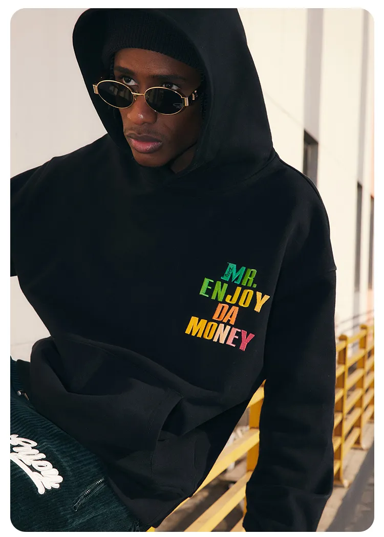 Men's and Women's Oversized Logo Hoodies for Street Style by Mr. Enjoy Da Money